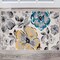 World Rug Gallery Modern Floral Area Rug 10' x 14' Blue Area Rug 9098BLUE10X14 - alternate 1